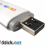 RTL Surfstick per USB Anschluss einfach an Laptop, PC oder tablet anschließen