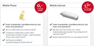 Mobile Internet von Kabel Deutschland