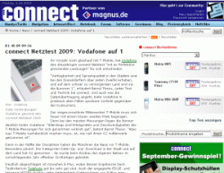 Der Connect Netztest 2009