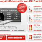 BILDmobil Surfstick Prepaid Datentarife