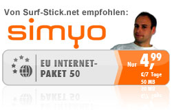 Simyo EU Internetpaket 50