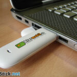 Der Klarmobil Surfstick am Notebook