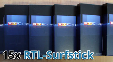 Verlosung RTL Surfstick