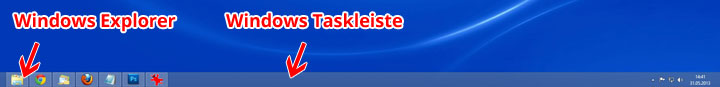 Windows 8 Taskleiste